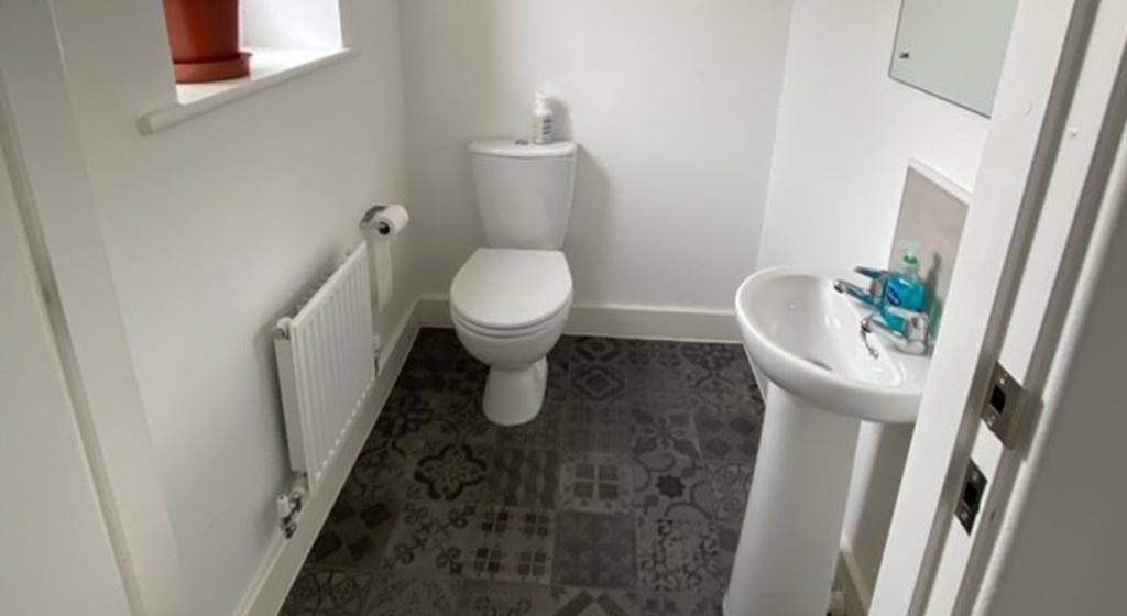 Image showing the downstairs WC at Bluebell Court, Thirsk.