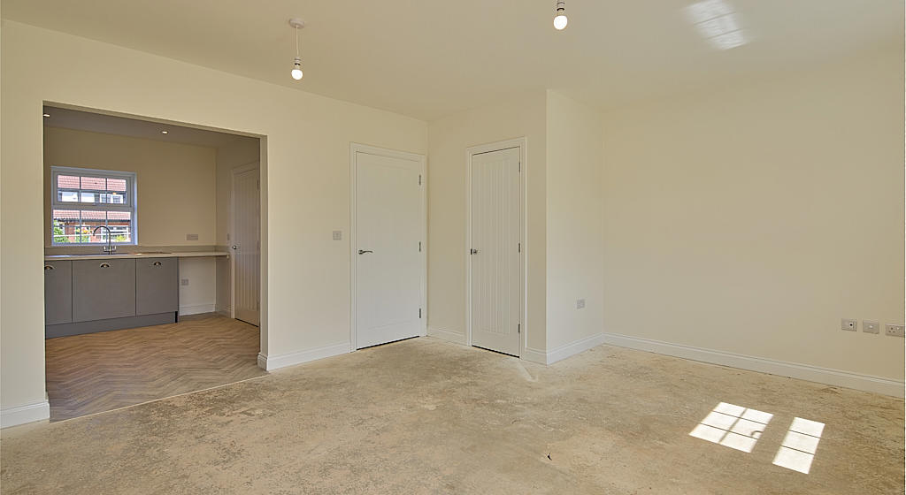 Image of the living area at Purston Grange, Featherstone.