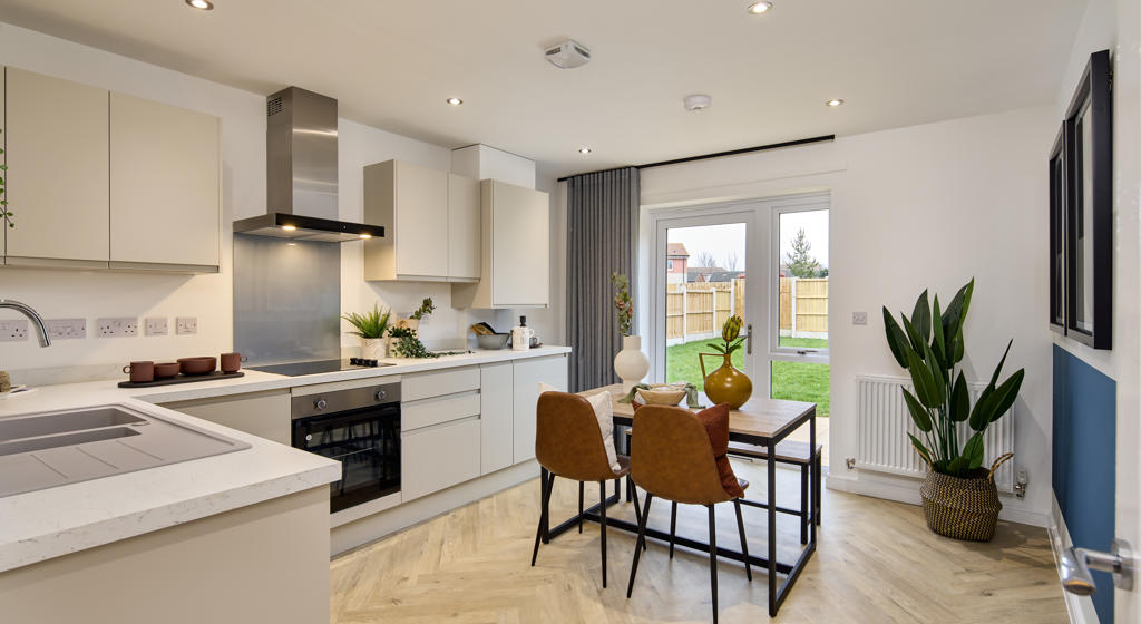Image showing the kitchen at Queens Park View, Castleford.
