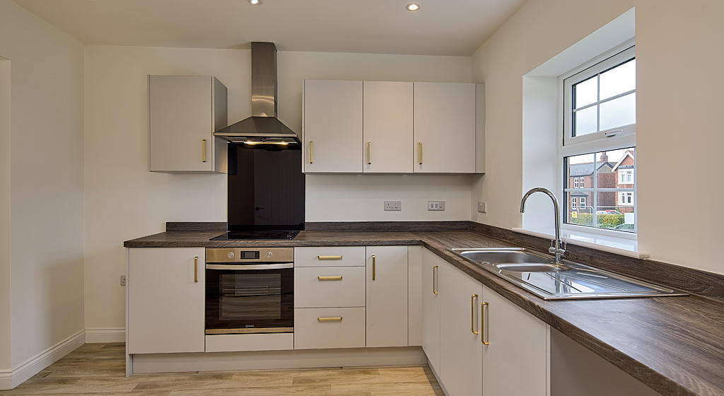 Image of a kitchen at Purston Grange, Featherstone.