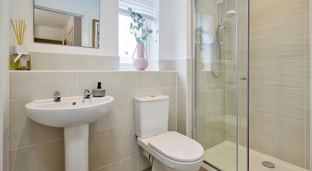 Image of a bathroom at Pearson Croft, Wombwell.