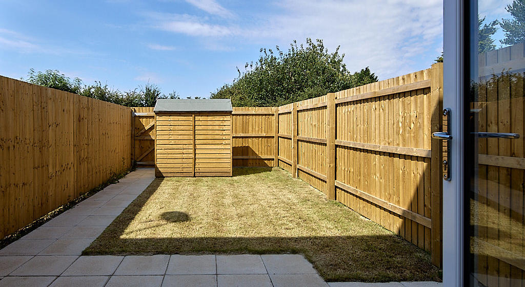 Image of a rear garden at Old Millers Rise, Leven.