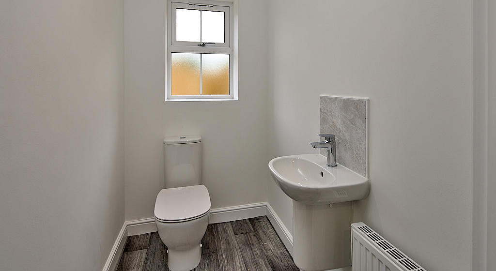 Image showing the downstairs WC at 20 Woffinden Rise, Beverley.