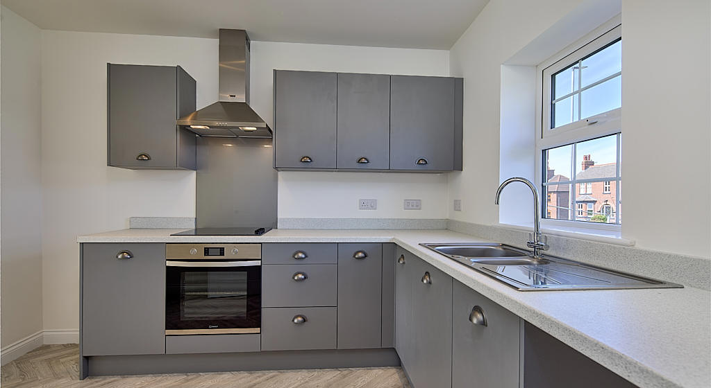 Image of a kitchen at Purston Grange, Featherstone.