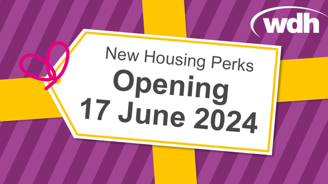 Image with the opening date of Housing Perks App.