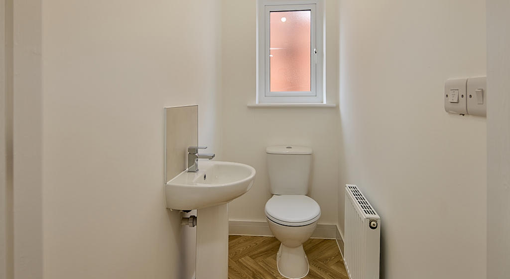 Image showing the downstairs WC at 22 Fulwood Drive, Balby.