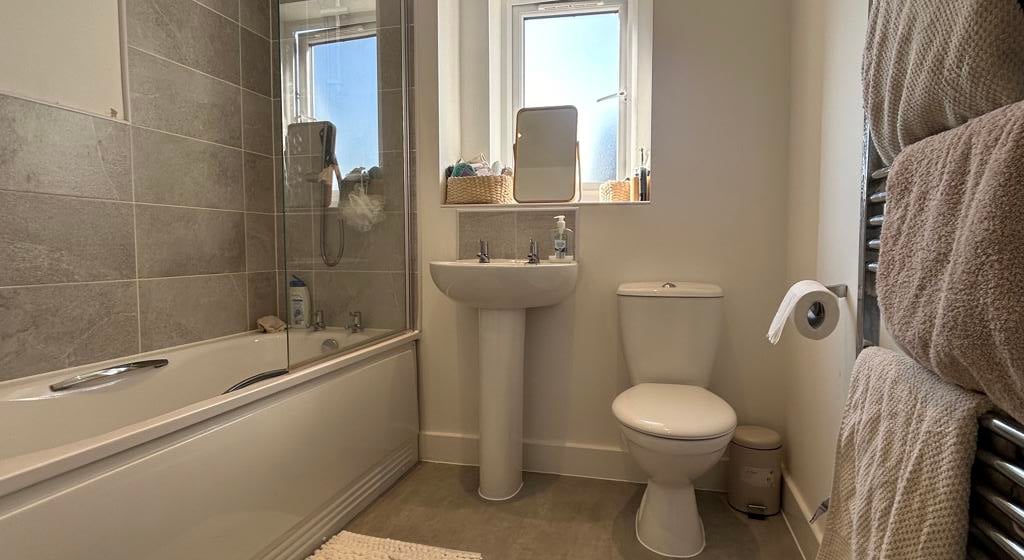 Image of the bathroom at Park Hill Way, Wakefield.