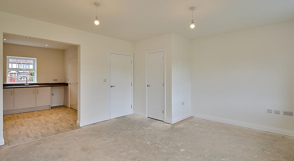 Image of the living area at Purston Grange, Featherstone.