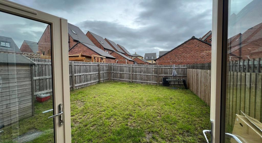 Image showing the rear garden at 63 Bellamy Street, Castleford.