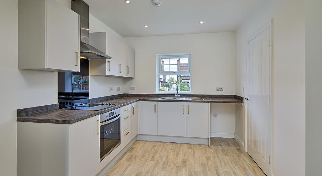 Image of a kitchen at Purston Grange, Featherstone.