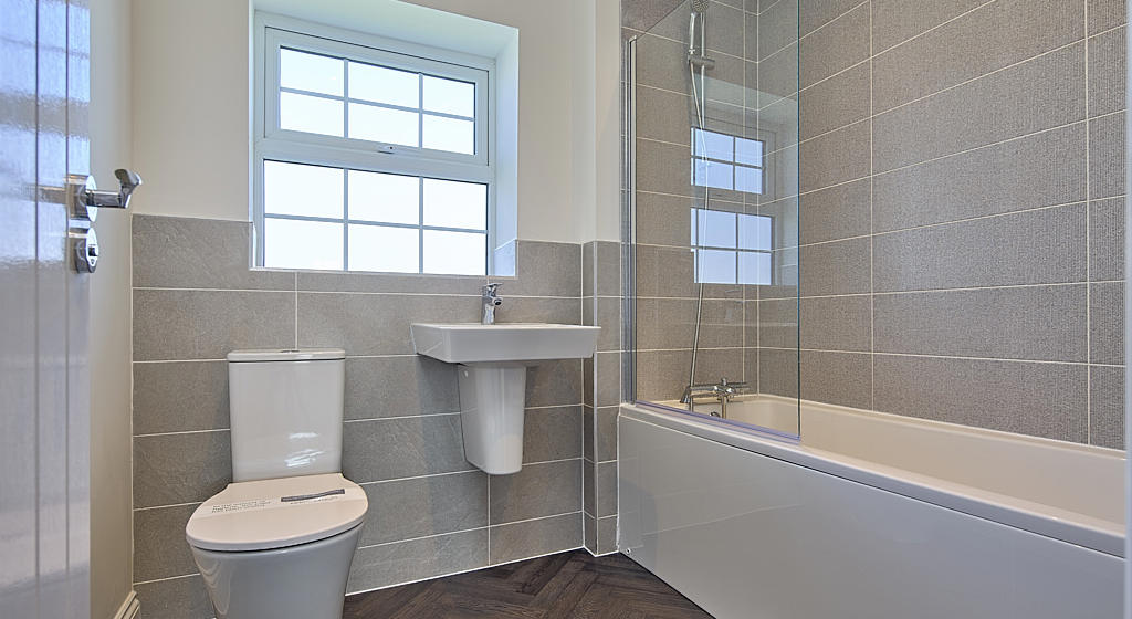 Image of a bathroom at Purston Grange, Featherstone.