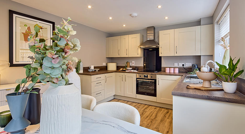 Image of a kitchen at Pearson Croft, Wombwell.