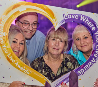 Image of a group of people from last years LWYL awards 2023.