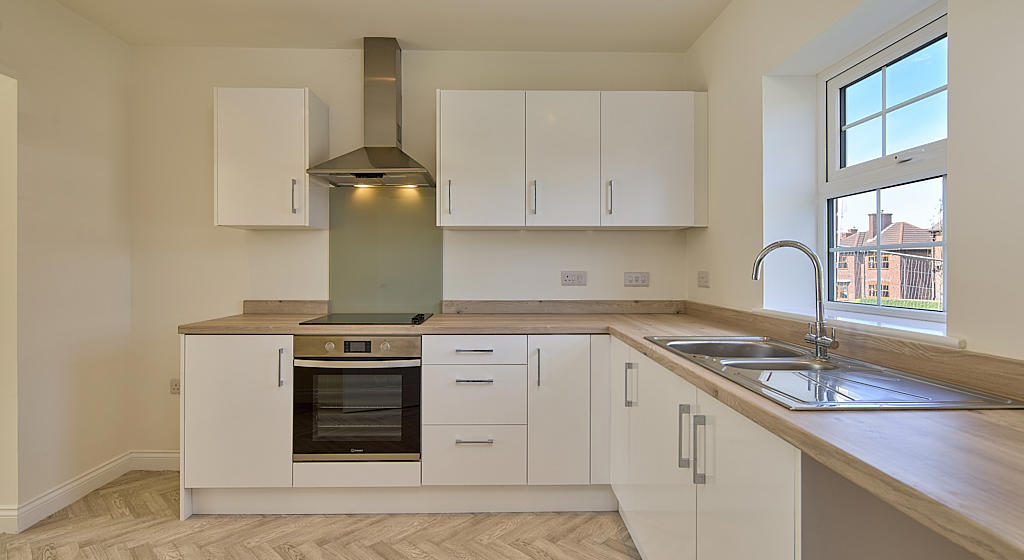 Image of a kitchen at Purston Grange, Featherstone.