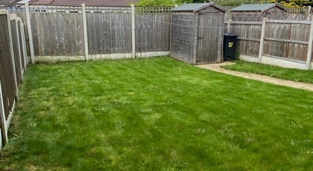 Image showing the rear garden at Bluebell Court, Thirsk.