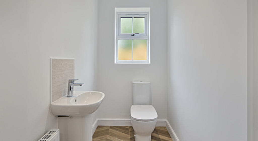 Image showing the downstairs WC at 23 Woffinden Rise, Beverley.