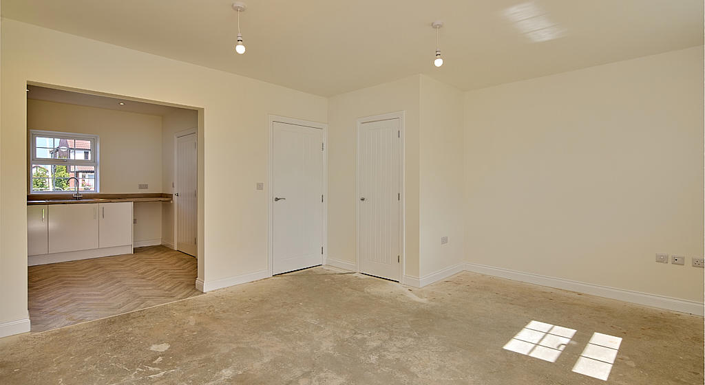 Image of the living area at Purston Grange, Featherstone.