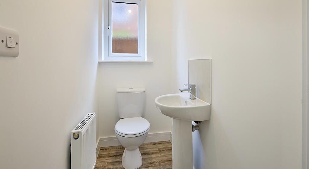 Image showing the downstairs WC at 24 Fulwood Drive, Balby.