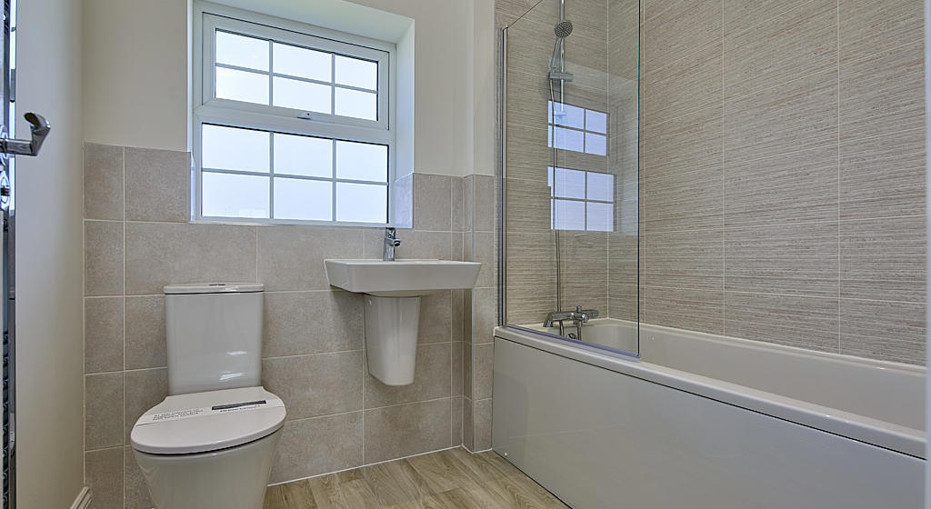 Image of a bathroom at Purston Grange, Featherstone.