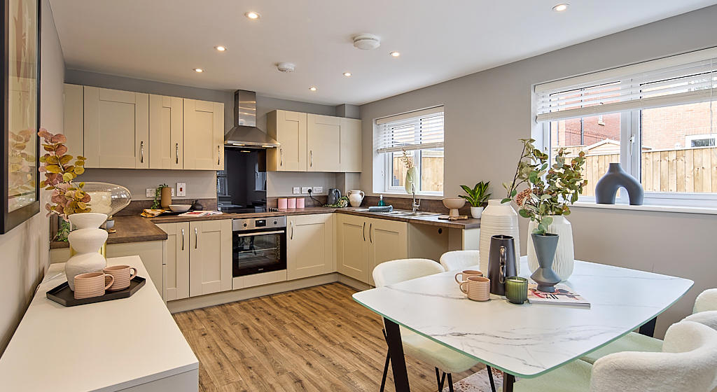 Image of a kitchen at Pearson Croft, Wombwell.