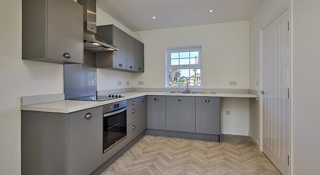 Image of a kitchen at Purston Grange, Featherstone.